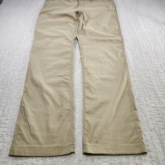 Eddie Bauer Travex Pants Men 38x34 Horizon Guide Chino Beige Stretch Performance - Picture 1 of 11